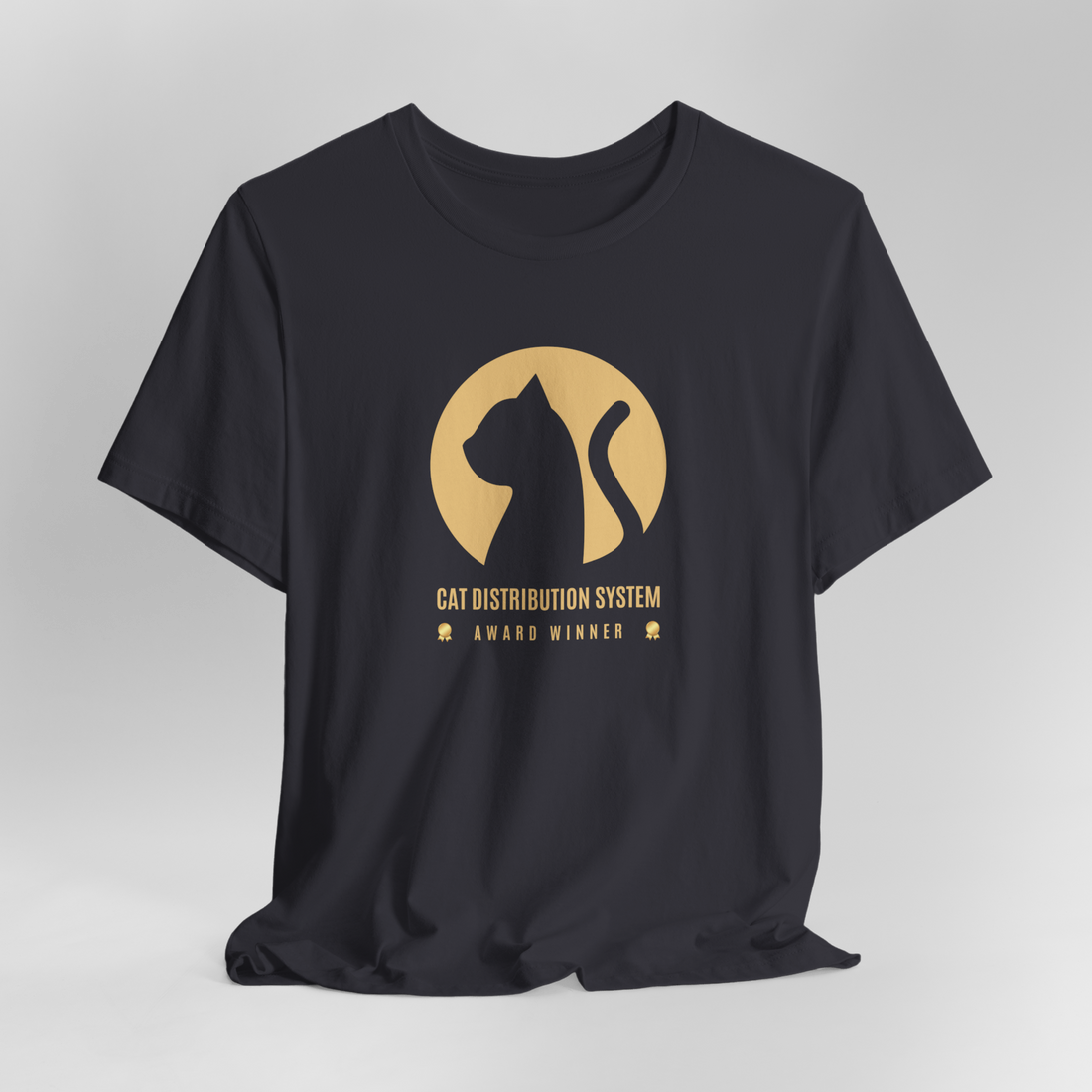 cat distribution system shirt image