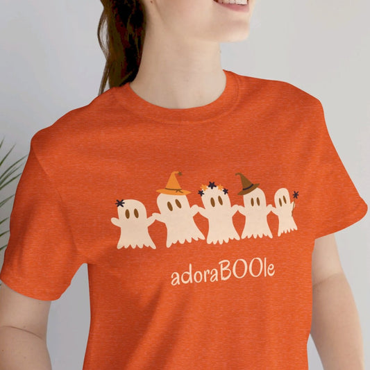 Cute Halloween Tee | AdoraBOOle | Unisex Novelty Shirt