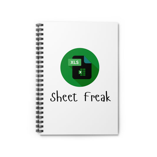 "Sheet Freak" Novelty Gift for Spreadsheet Wizards