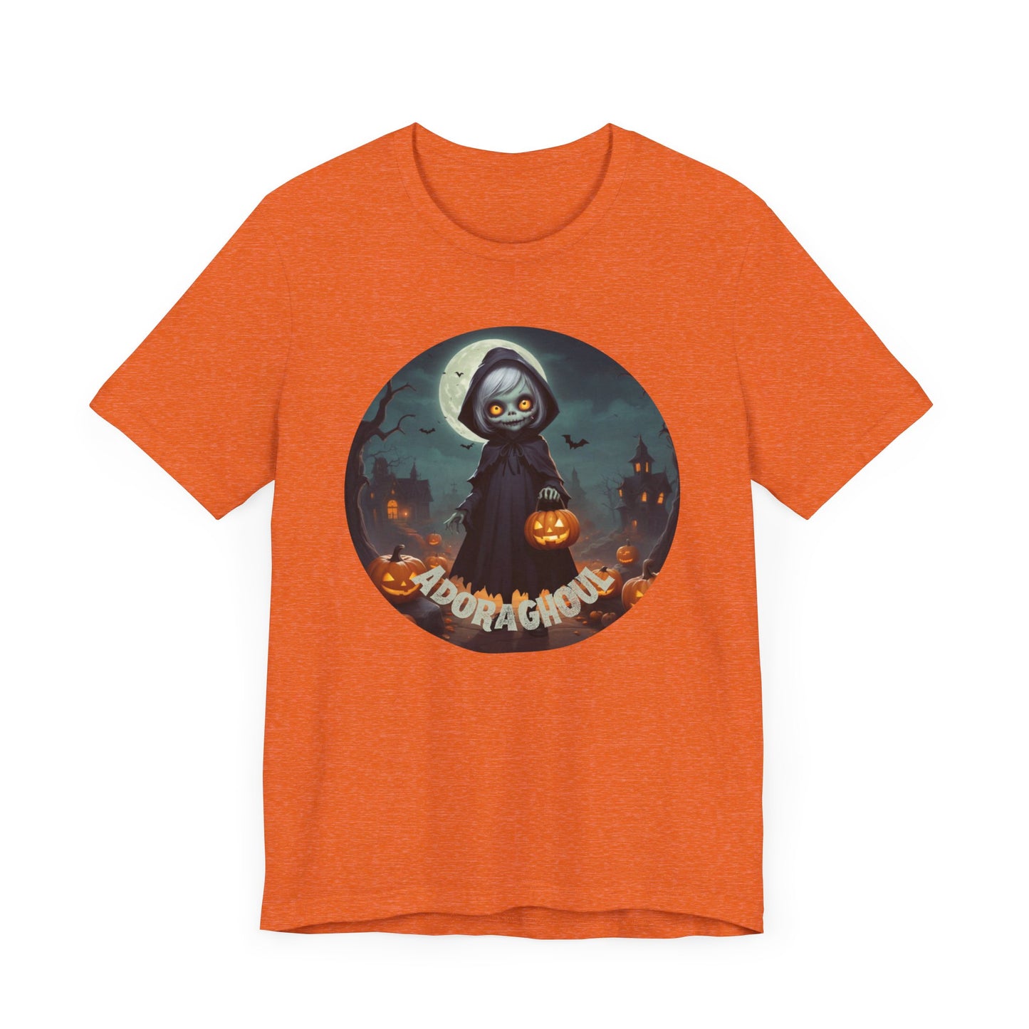 Cute Halloween Tee | AdoraGHOUL | Unisex Novelty Shirt