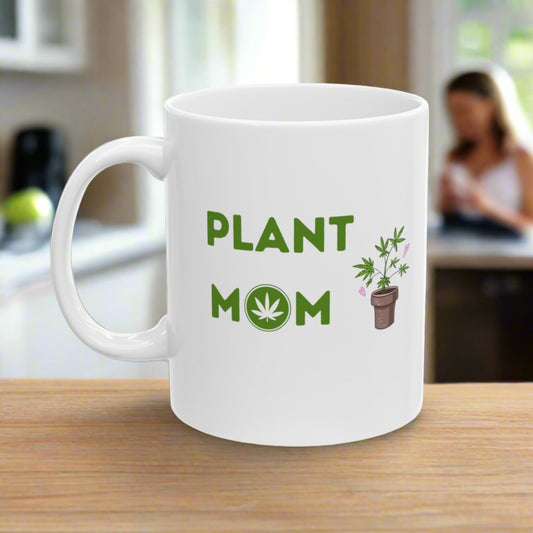 "High on Motherhood" Novelty Ceramic Mug