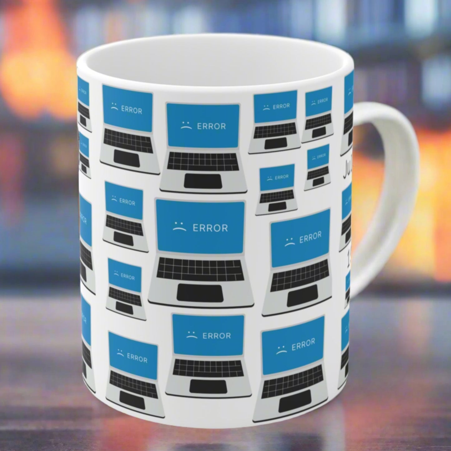 Computer Error Gift Mug for Office