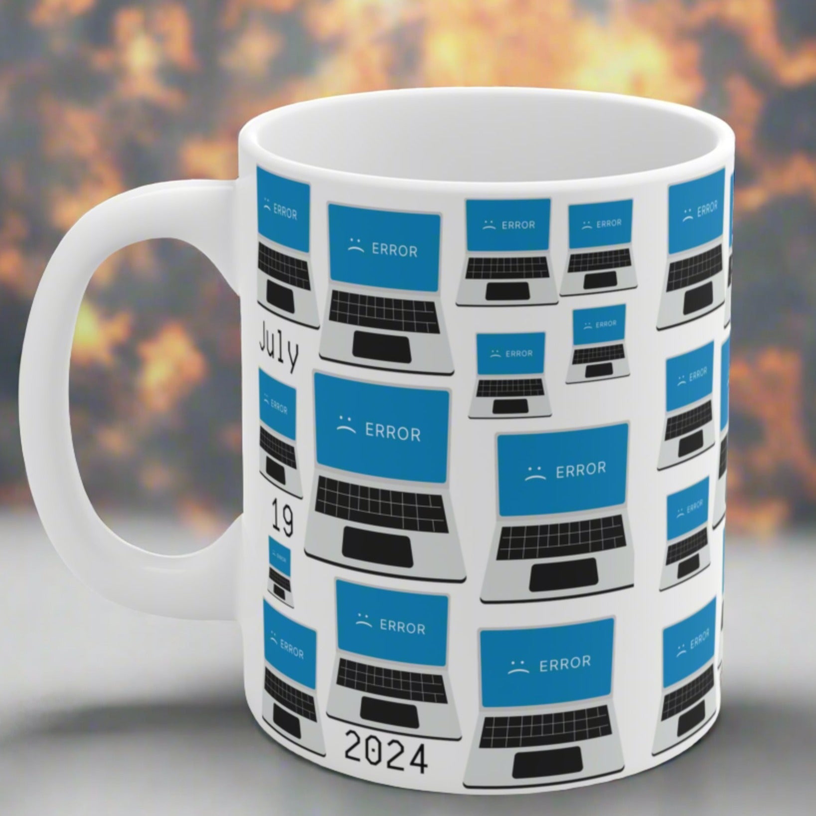 BSOD Computer Error Mug July 2024