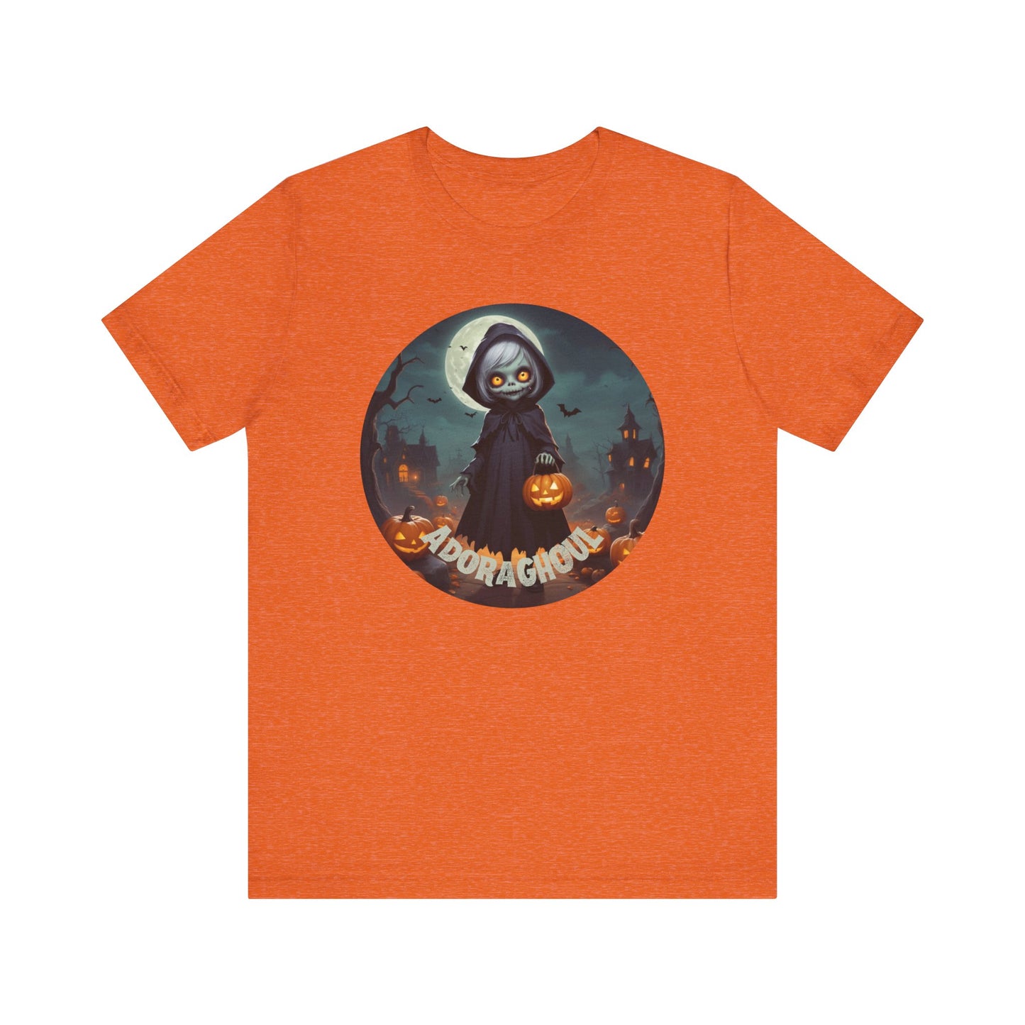 Cute Halloween Tee | AdoraGHOUL | Unisex Novelty Shirt