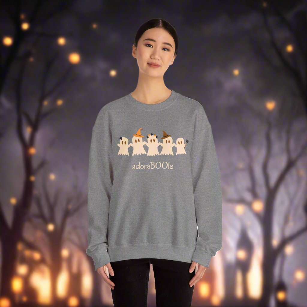 Halloween Sweatshirt | AdoraBOOle | Cute Halloween Sweater