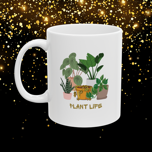 Plant Life 15 oz Funny Mug